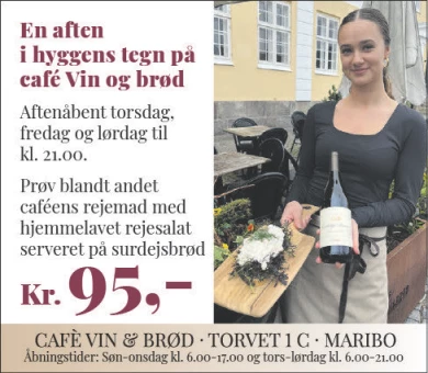 Annonce for  Cafe Vin & Brød